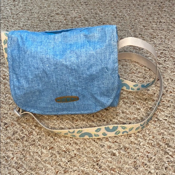 Keen Handbags - Keen Monclair Mini Crossbody Blue Twill Bag Purse